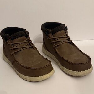 Bruno Marc Men's 10-1/2 Lightweight Brown Casual Boots